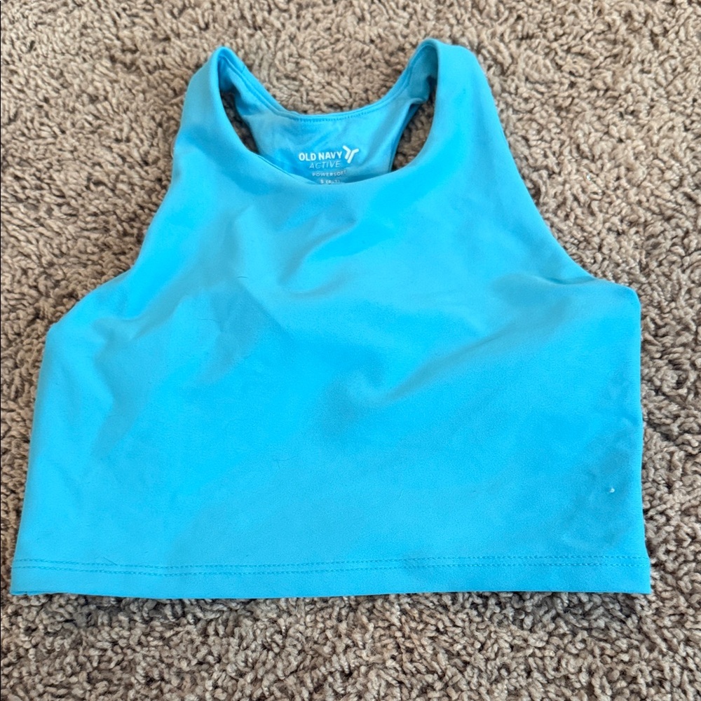 Old Navy Aqua Racerback Top